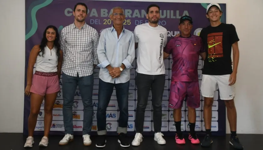 Lanzamiento del Mundial Juvenil de Tenis.