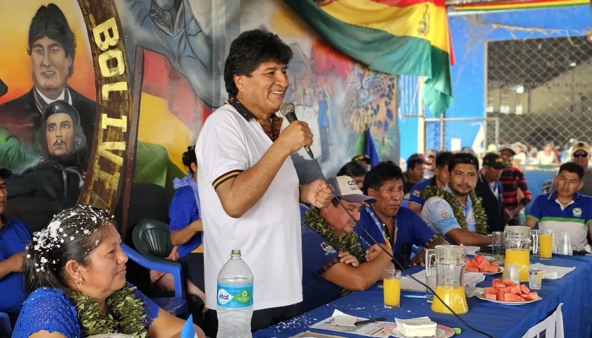 El expresidente boliviano Evo Morales (2006-2019). 