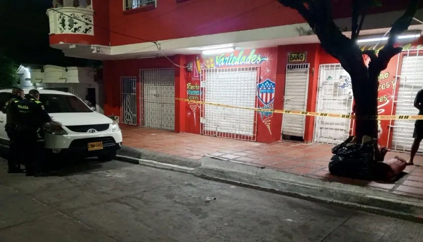 Tienda de razón social ‘La mejor’ en el barrio El Valle de Barranquilla. 