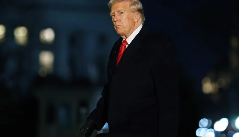 El presidente de Estados Unidos, Donald Trump.