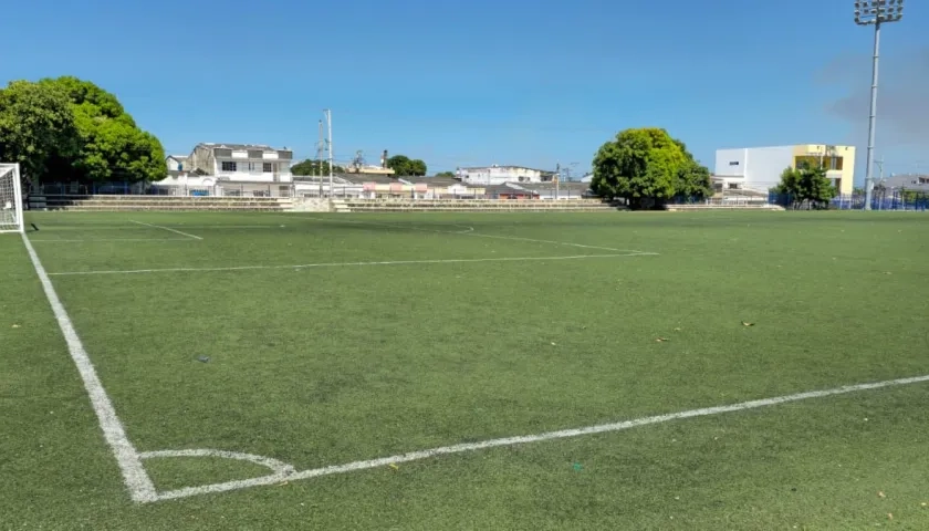 Cancha del polideportivo de Hipódromo. 