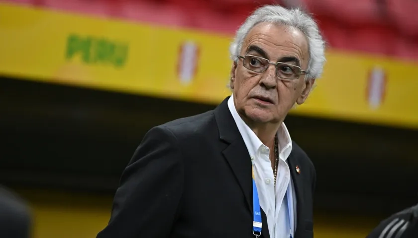 El uruguayo Jorge Fossati, técnico saliente de la selección peruana. 