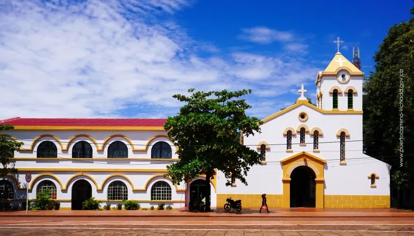 Iglesia Nuestra Señora del Carmen en Puerto Carreño. 