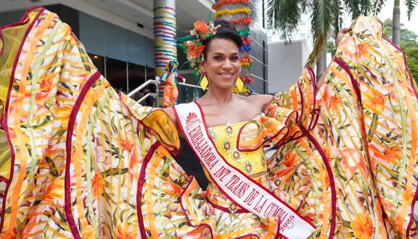 Nathalya Rincón Padilla, embajadora internacional trans de la cumbia.