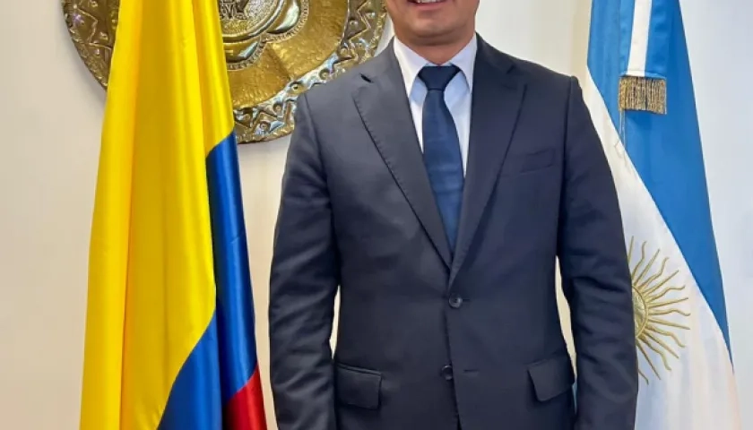 Camilo Romero y el Presidente Gustavo Petro.