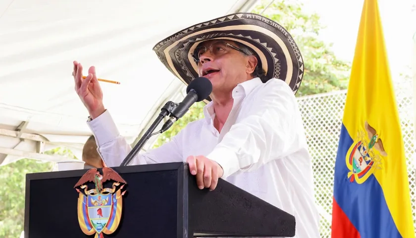 Gustavo Petro, Presidente de Colombia. 