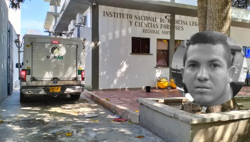 El cuerpo de Leonel Antonio Martínez González fue llevado a Medicina Legal. 