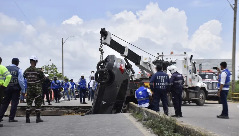 Día de la tragedia en la calle 30.