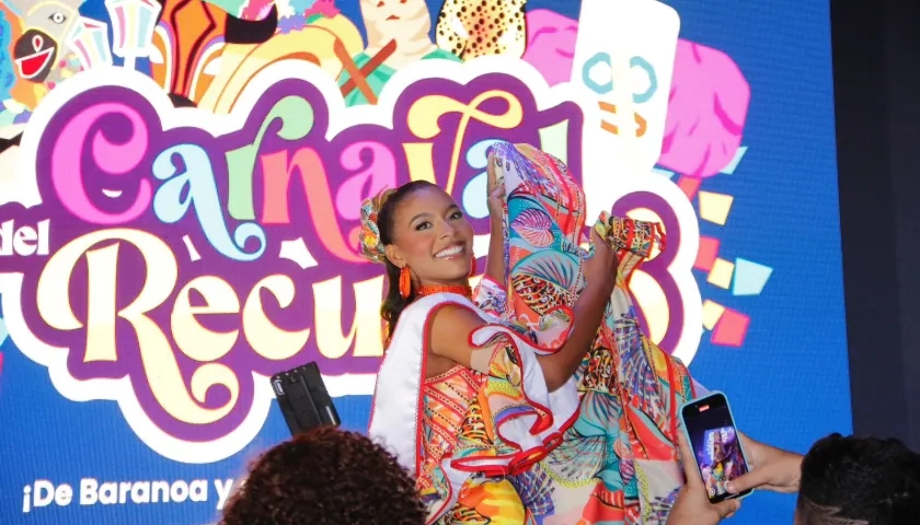 La Reina del Carnaval del Atlántico 2025, Gimel Morales Martínez.