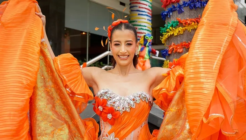 Melany Del Villar Badillo, Reina del Carnaval de Sabanagrande.