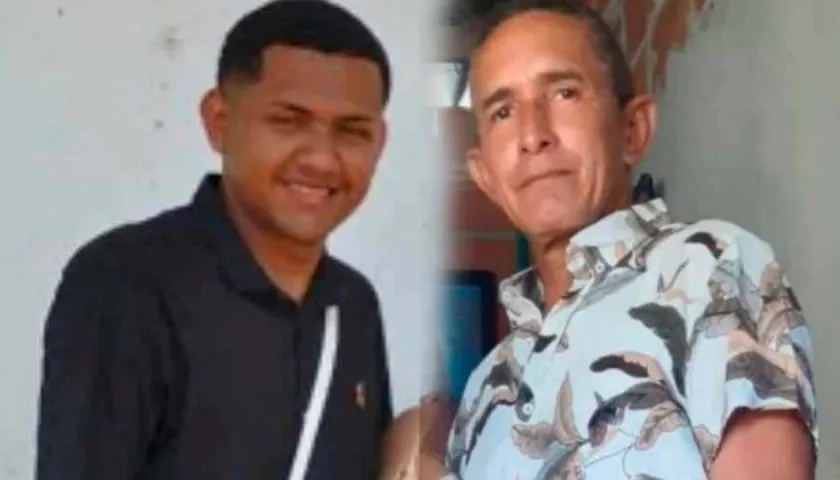 Las dos víctimas mortales.