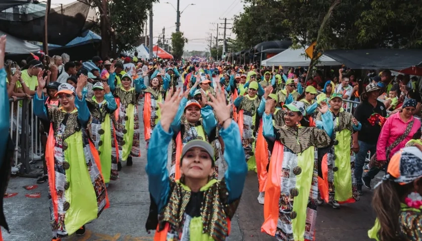 Comparsa 'Chiva periodística'. 