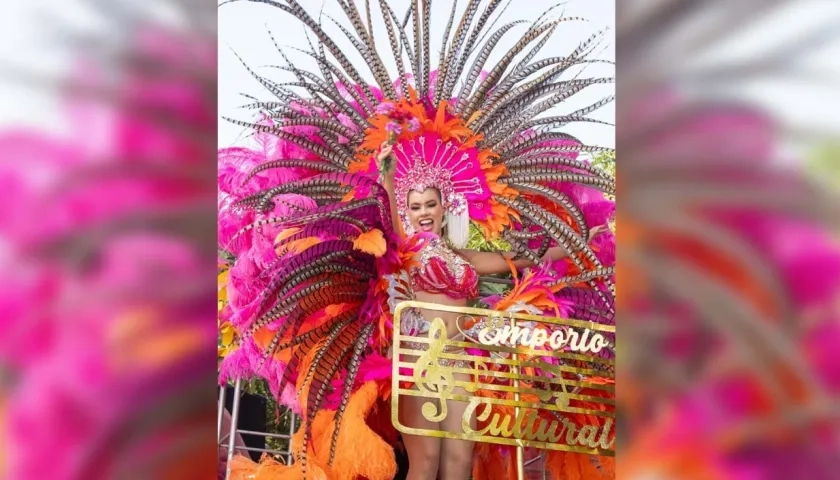 Daniela Muñoz, Reina del Carnaval de Soledad.