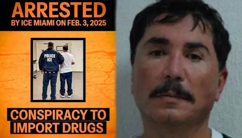 Ever Villafañe, recapturado en Miami. 