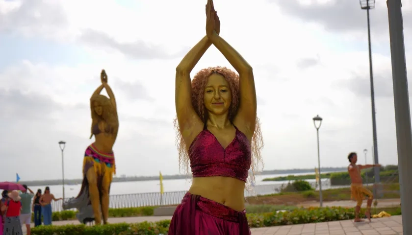 Leidy Moreno Iturriago, fan de la cantante barranquillera Shakira. 