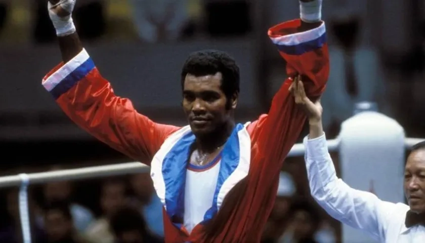 Teófilo Stevenson, fallecido en 2012, ganó tres medallas de oro olímpicas.