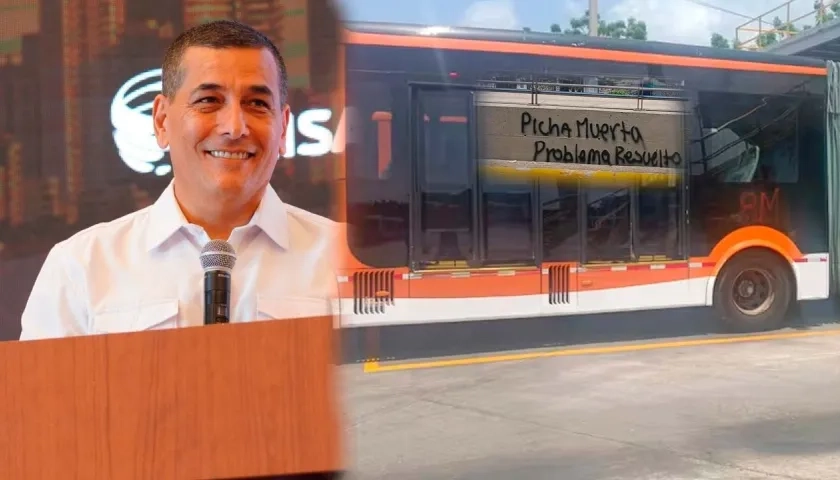 Alcalde Dumek Turbay / Grafitis en el marco del Día Internacional de la mujer en Cartagena.