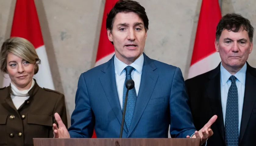 Justin Trudeau, primer ministro de Canadá.