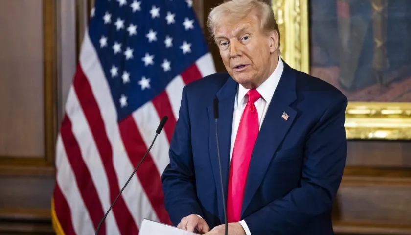 El presidente de Estados Unidos, Donald Trump.