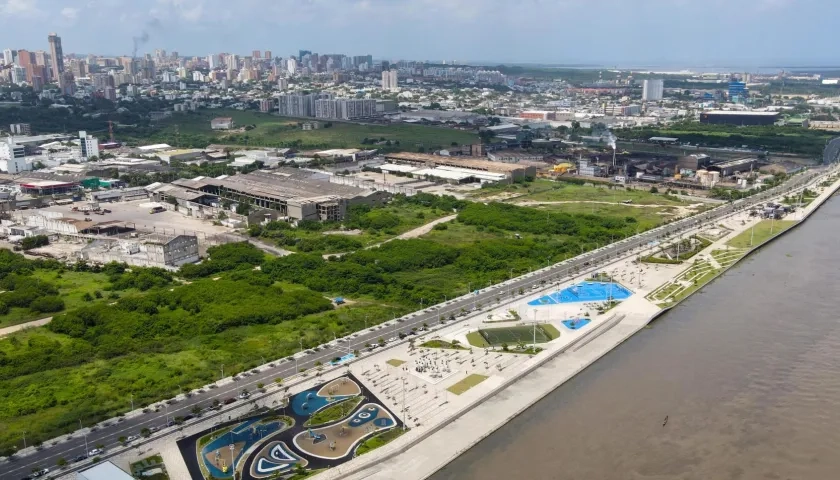 Panorámica de Barranquilla.
