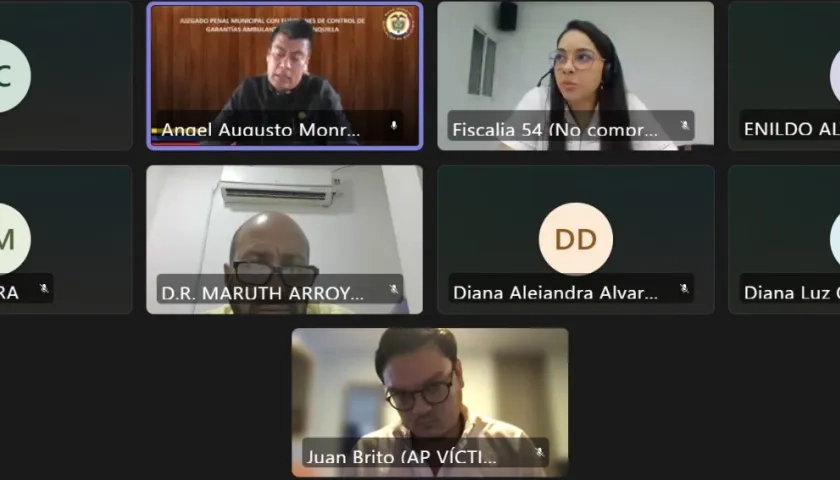 Audiencia contra los capturados por presunto robo de tierras.