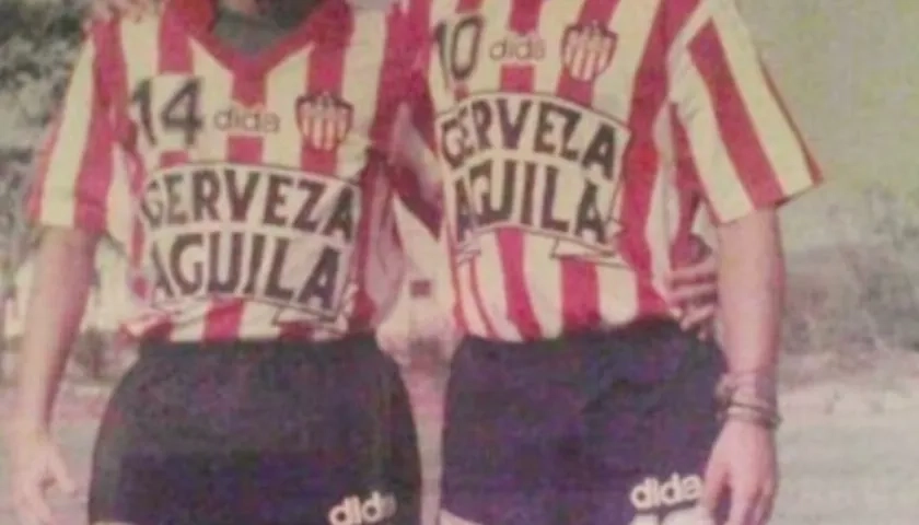 Jorge Bolaño y Carlos 'Pibe' Valderrama.