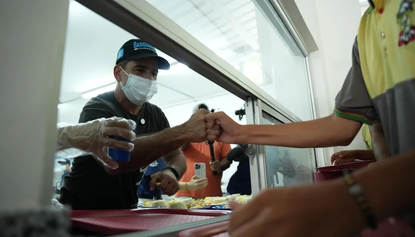 El Alcalde de Barranquilla, Alex Char.