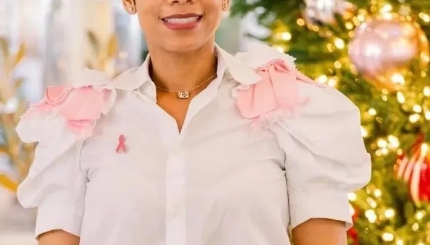 Nelsy Milagros Cruz Martínez, gobernadora de la provincia dominicana de Monte Cristi.