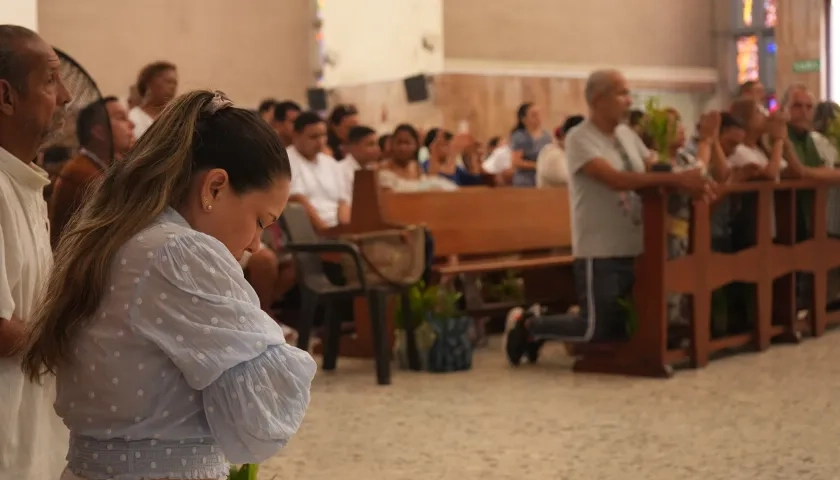 Misa del Domingo de Ramos en la Catedral.