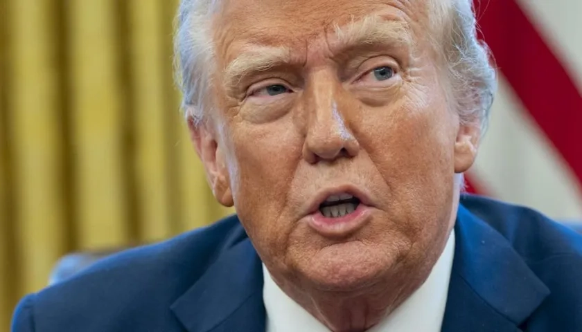 Donald Trump, Presidente de Estados Unidos. 