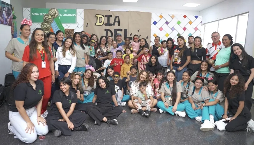 Los más pequeños se divirtieron con varias actividades. 