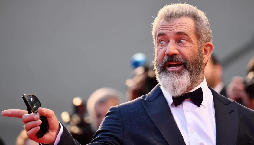El actor Mel Gibson.