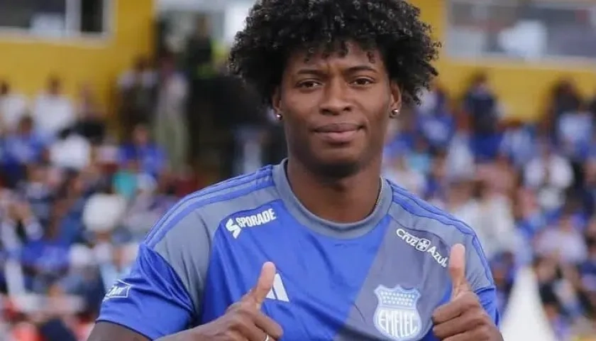 Jackson Rodríguez, futbolista de Emelec.