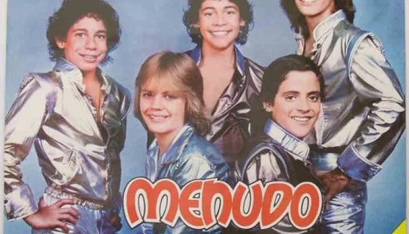 Grupo juvenil Menudo.