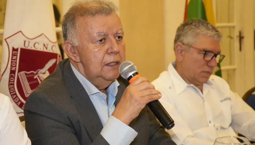 Luis Efrén Leyton Cruz, presidente de la Unión Colegiada del Notariado Colombiano 