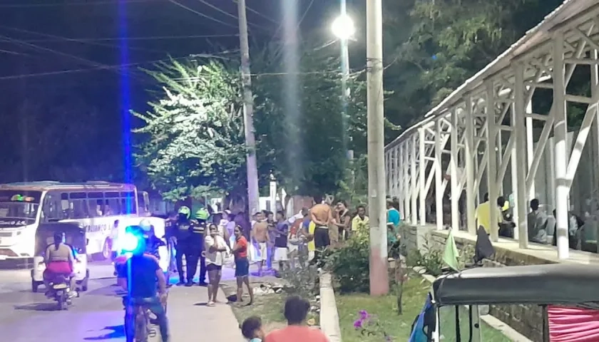 Carrera 3 Sur con la calle 11A, de Malambo.