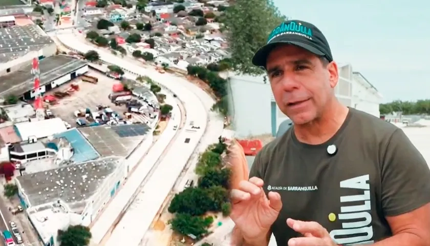 El tramo tapado del Malecón y el Alcalde Alex Char.