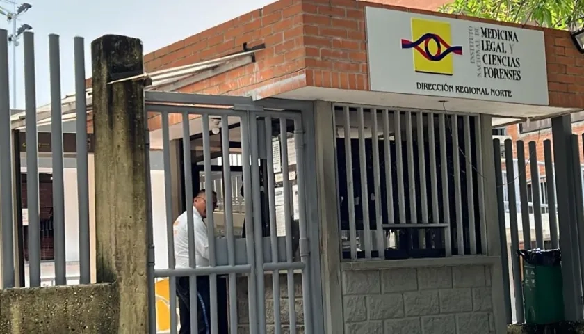 Fachada de Medicina Legal en Barranquilla.
