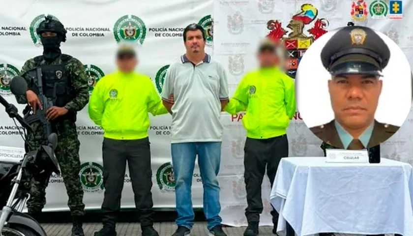 Patrullero barranquillero Jorge Luis García Meza.