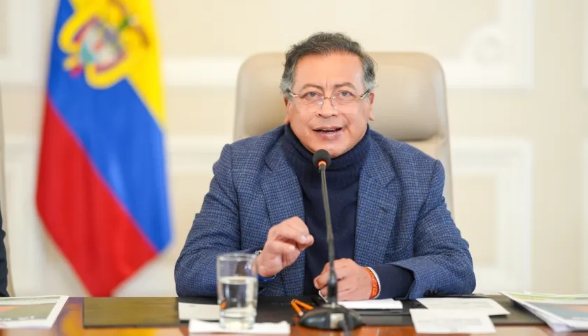 Presidente Gustavo Petro. 