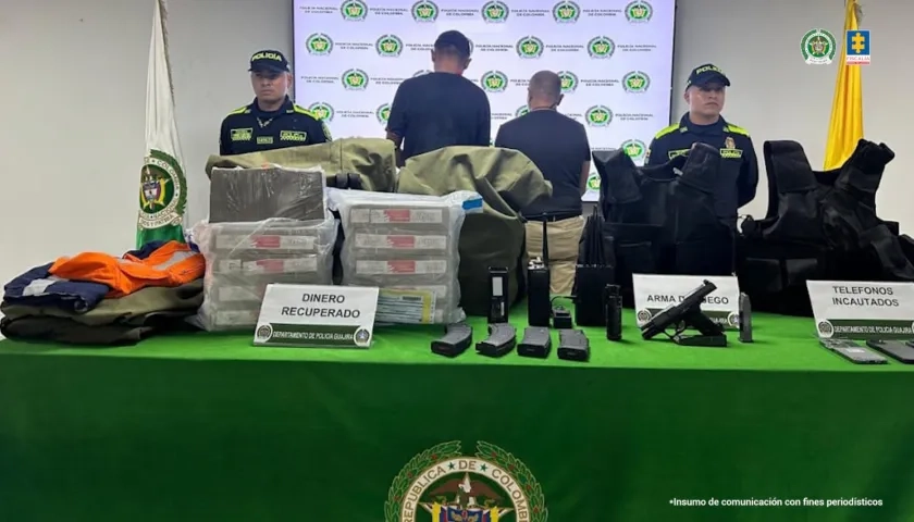 Jhon Jairo Donado Pinto y Alcides Alberto Villazón Durán.