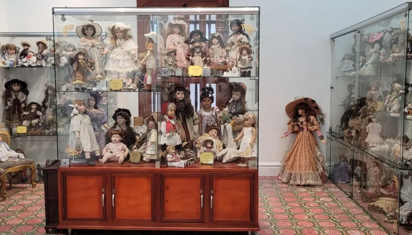 Colección de muñecas del Museo  ‘Un Momento de Fantasía’. 