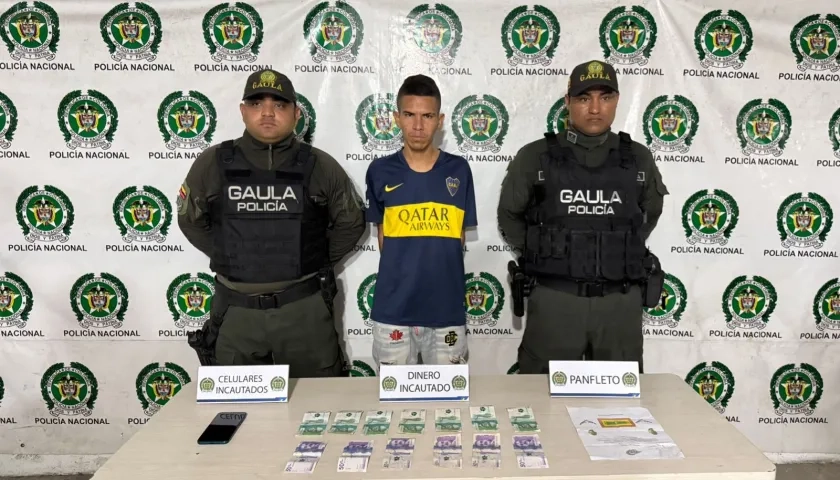 Brian José Osorio Lara, alias 'Gatico'.