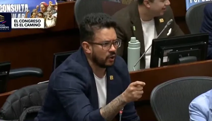 Inti Asprilla, senador.