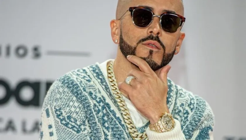 El cantante puertorriqueño Yandel. 