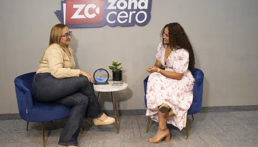 Yuliana Rodríguez y su mamá Consuelo Zambrano. 