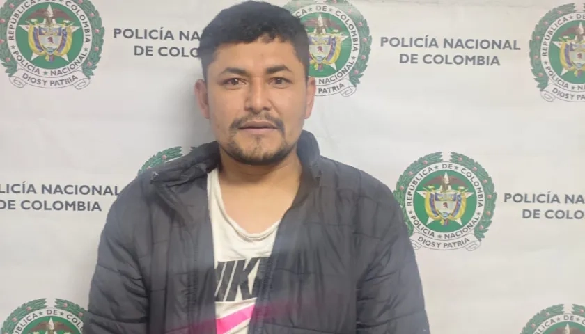 Erick Antonio Rada Mendoza, alias ‘Erick chupeta’.