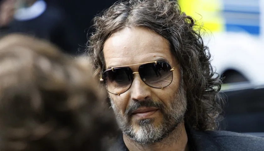 El actor y comediante británico Russell Brand.