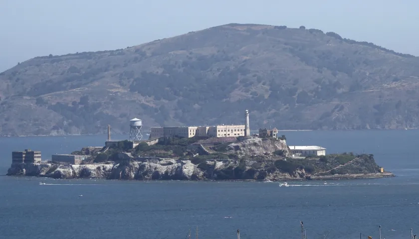 Antigua cárcel de Alcatraz. 