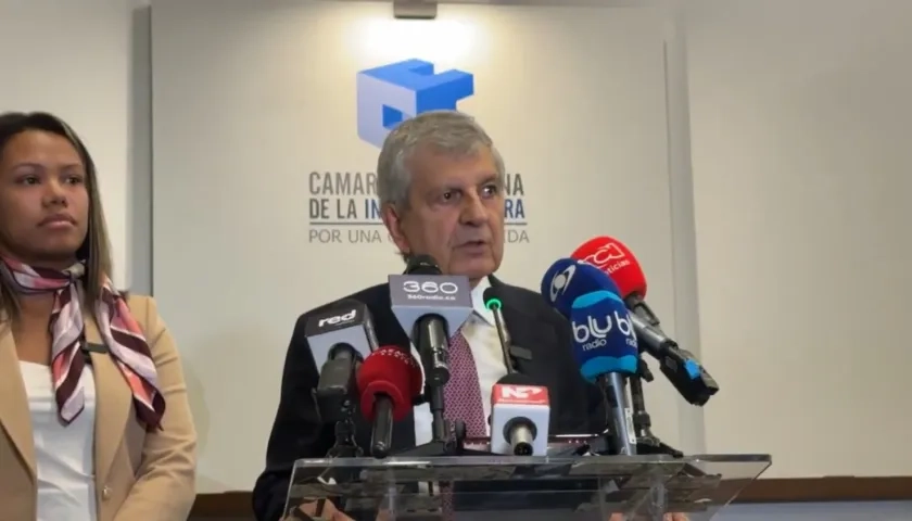 Presidente de la CCI, Juan Martín Caicedo.